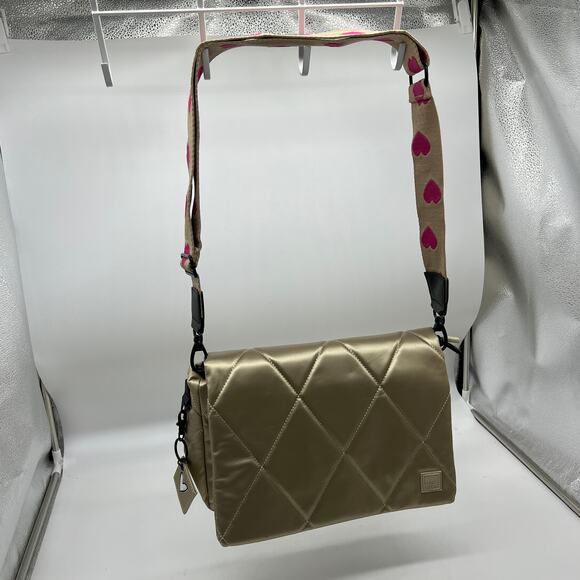 Shawn Killinger x IHKWIP Womens Crossbody Bags Champagne / Gold - Picture 3 of 16